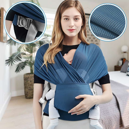 porte bebe ergonomique écharpe réglable