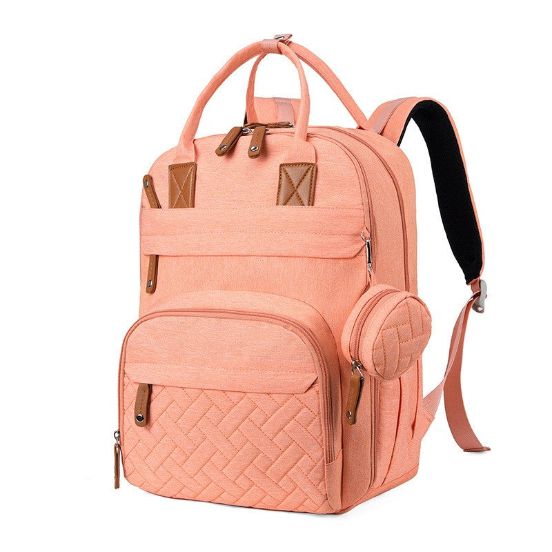 sac à langer pliable mats rose