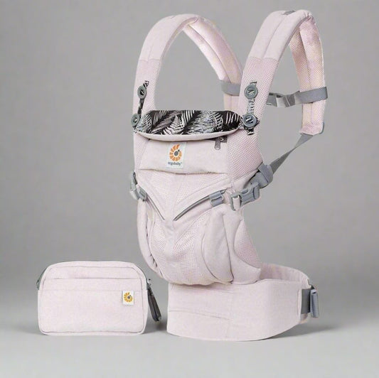 Porte Bébé - BreathBabyBag™ - Rose Maille